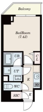 PASEO上野御徒町の物件間取画像